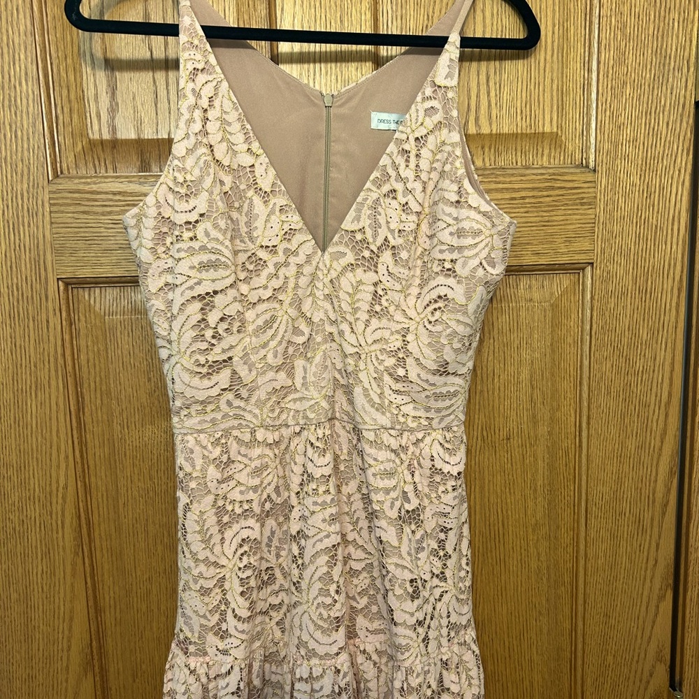 Dress The Population Rose Petal Alicia Dress